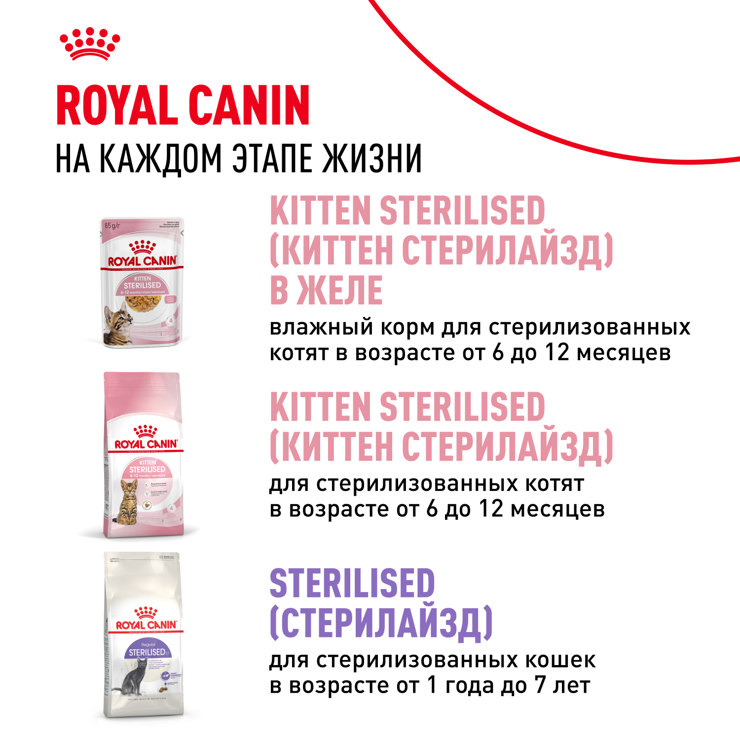 Корм влажный для котят ROYAL CANIN Kitten 85г кусочки в соусе 77851 - фото 10