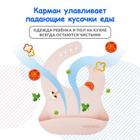 Нагрудник MIKMEL пластик