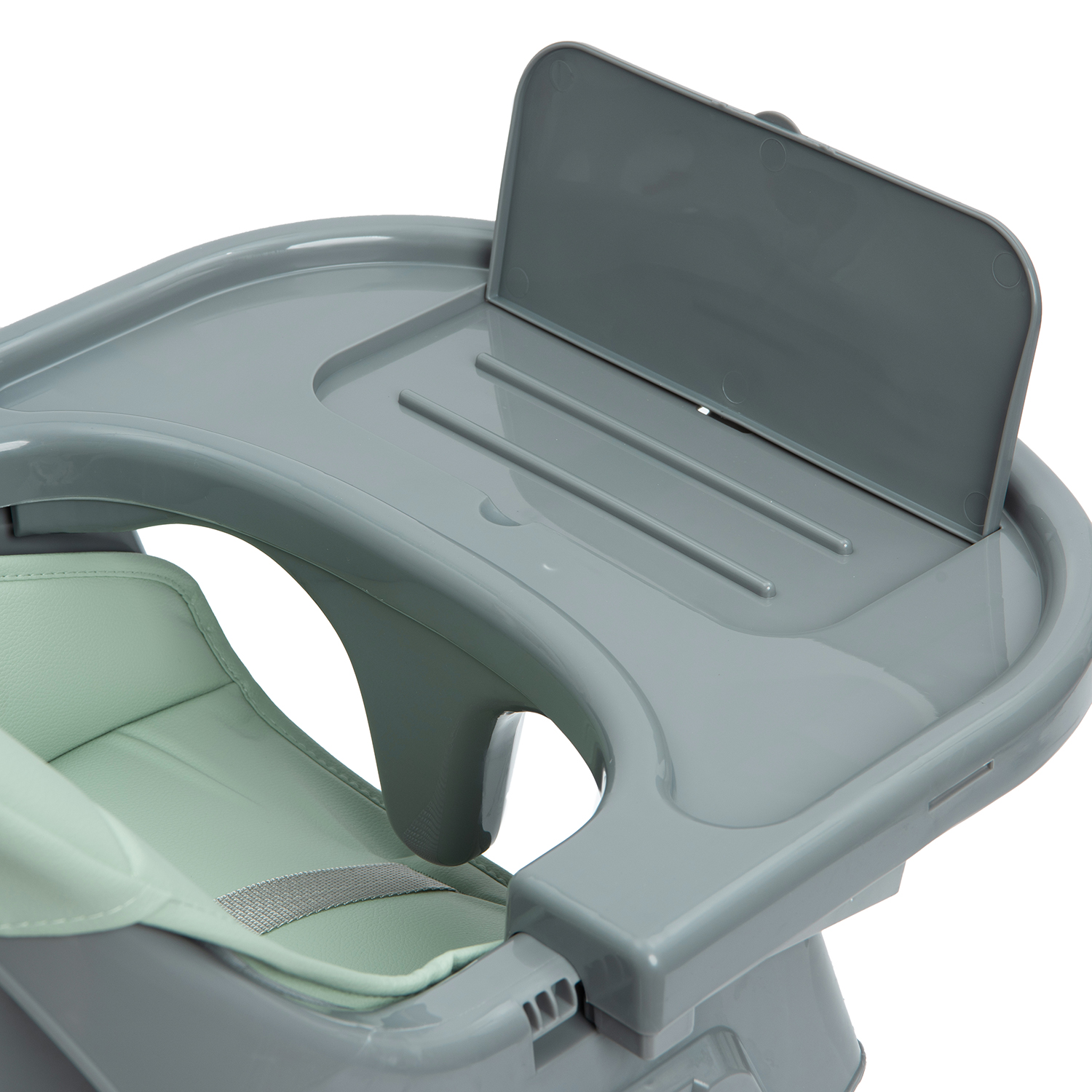 Стульчик для кормления Babyton Bueno Green-Grey зеленый - фото 8