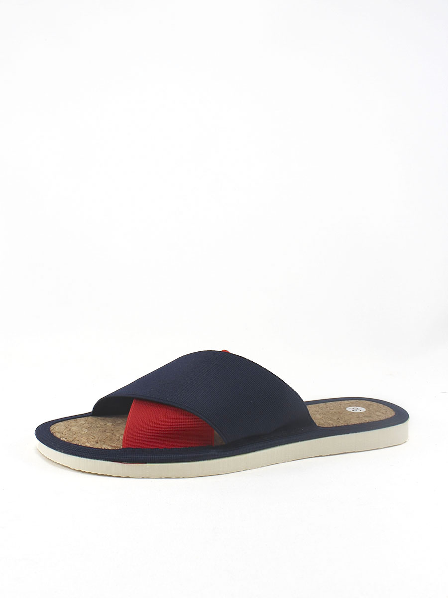 Шлепанцы Europen 5543-SV EUROPEN Шлепанцы женские,сине-красный - фото 1