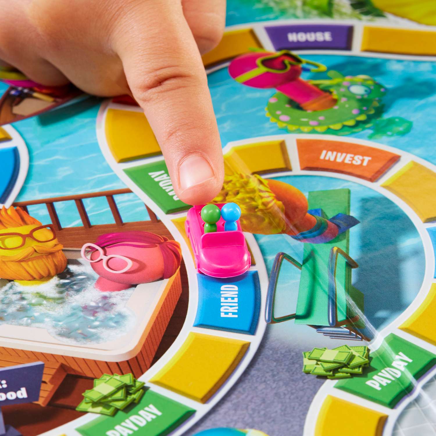 Игра настольная Hasbro (Games) Игра в жизнь обновленная F0800121 - фото 14