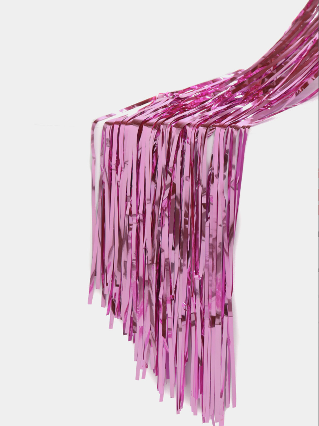 Дождик для фотозоны ZHIYU MENG розовый 2х1м 4 штуки - фото 2