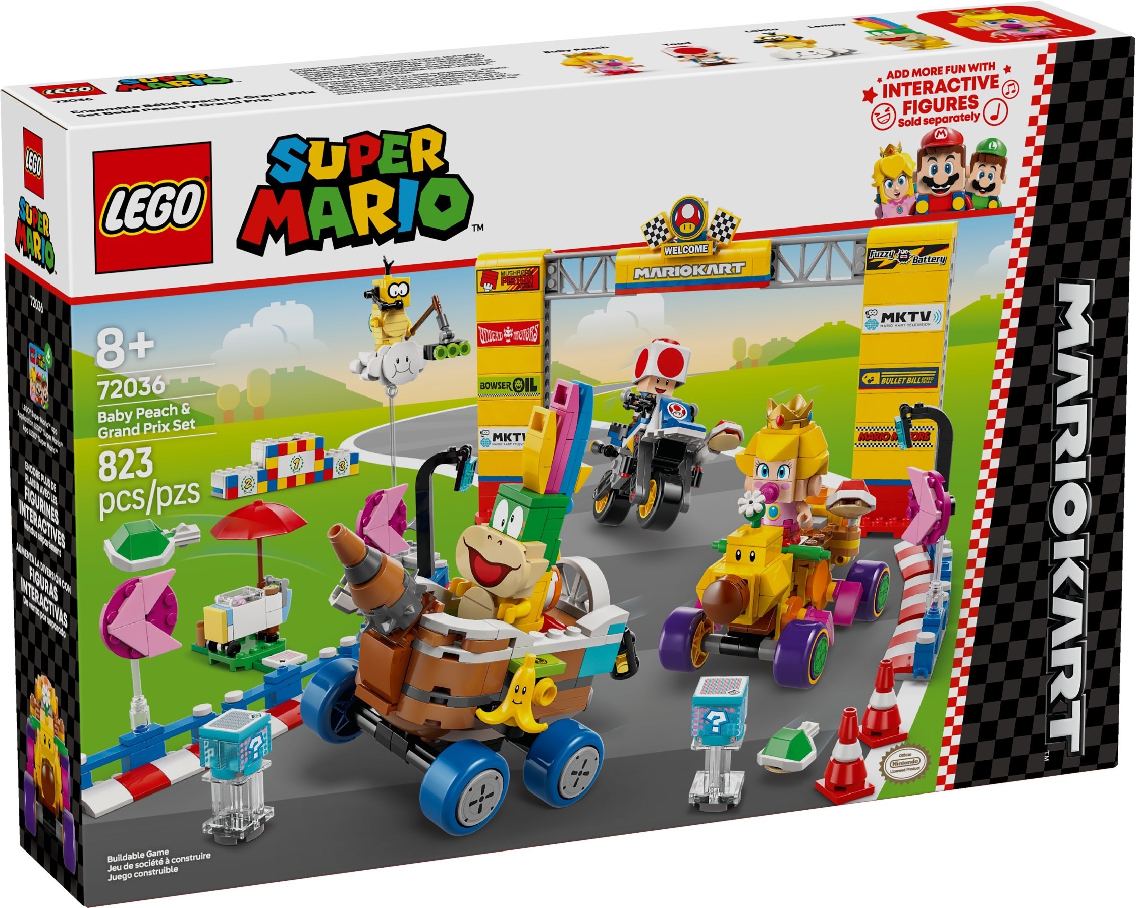 Конструктор LEGO Super Mario 72036 823 дет. - фото 1