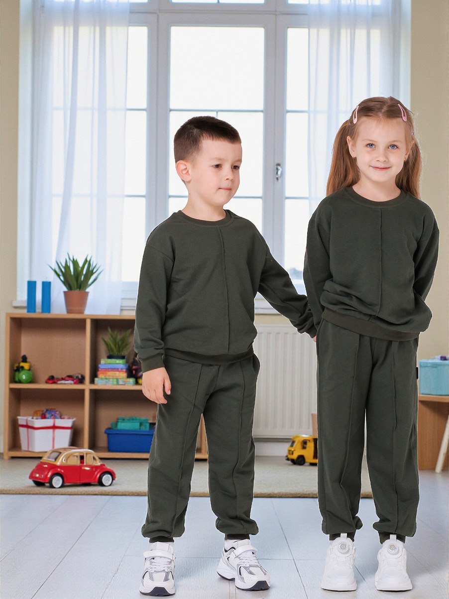 Костюм VEDDI 2260/6041фп-2024-хаки - фото 5