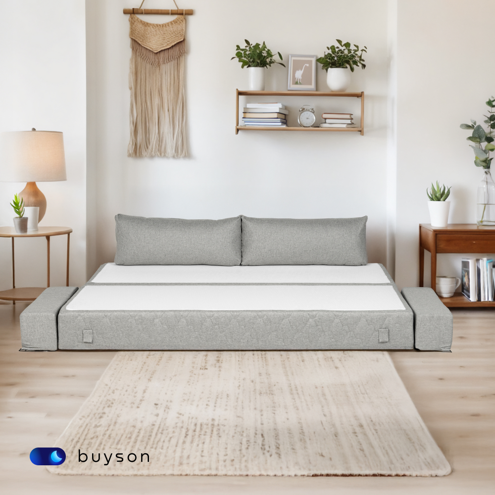 Диван buyson BuyDream Plus серый - фото 9