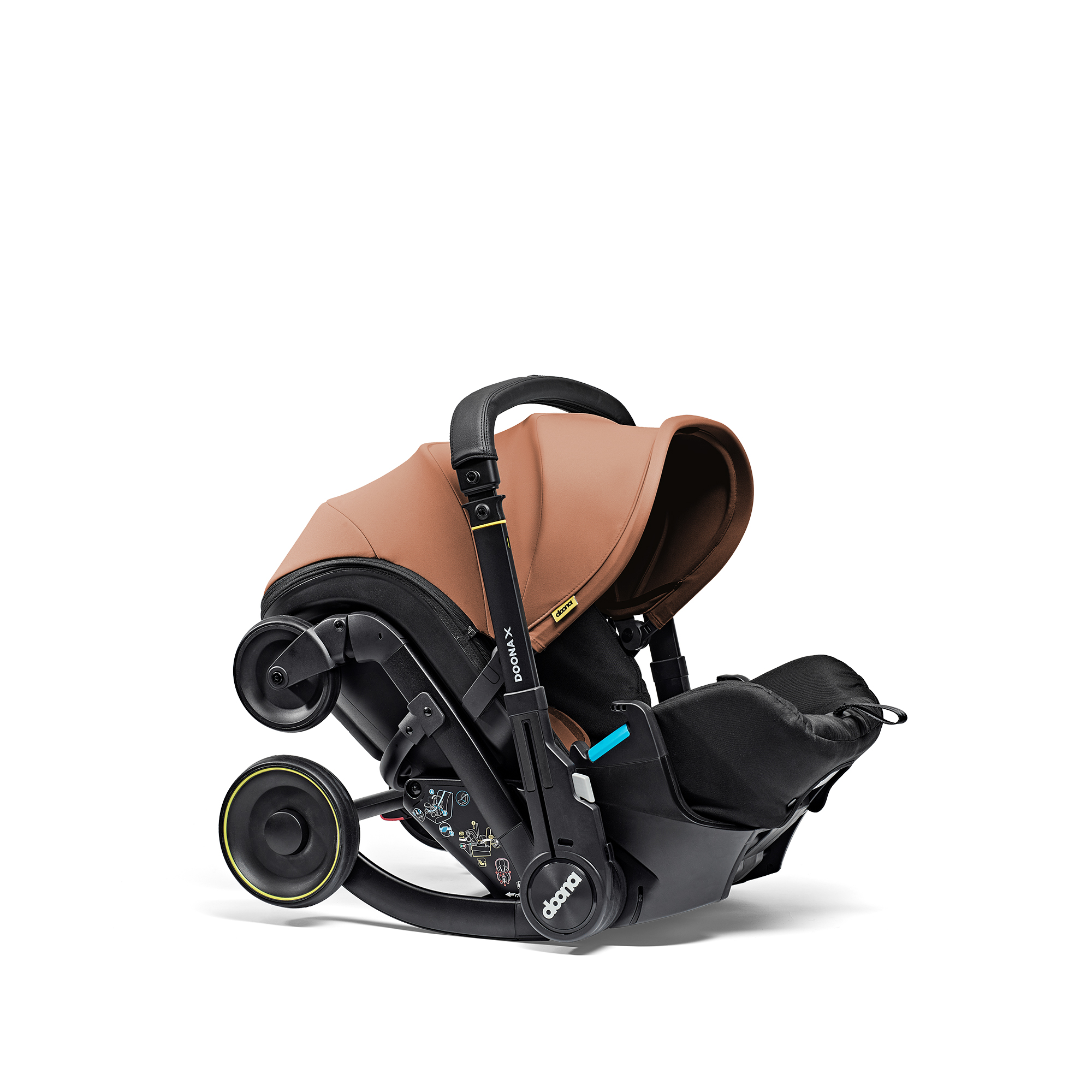 Автокресло Doona Doona X, цвет: Terracotta Isofix 0 (0 -13 кг) коричневый - фото 20