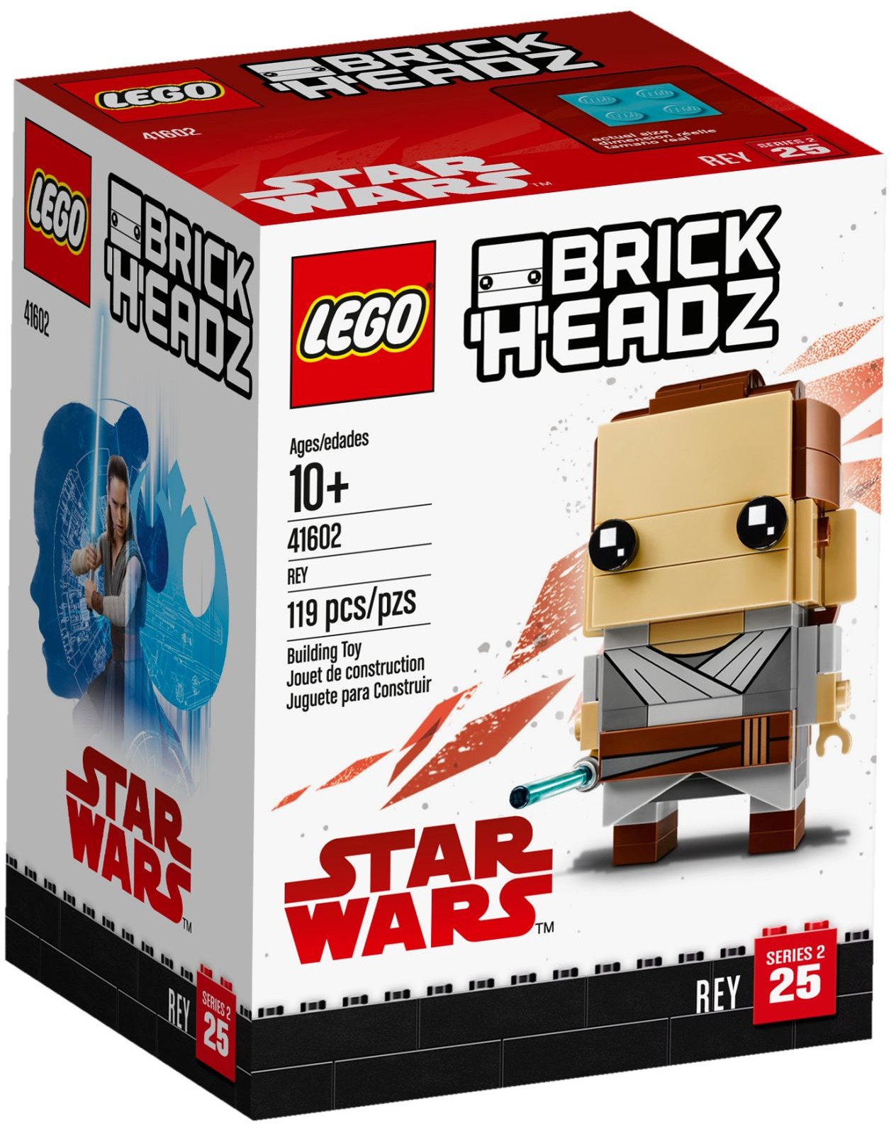 Конструктор LEGO BrickHeadz Рей 41602 119 дет. - фото 1