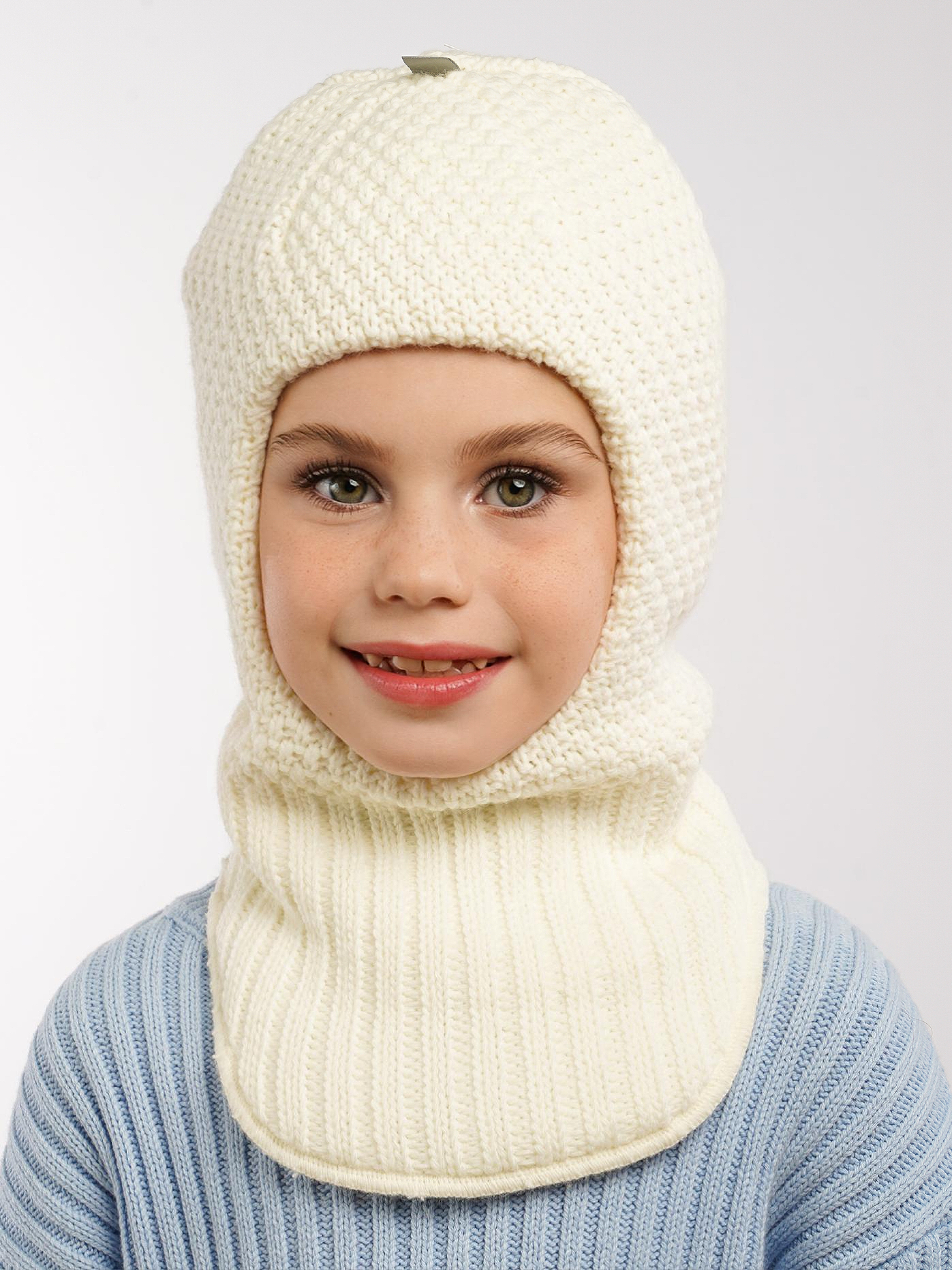 Шапка ПриКиндер U-W233901 Цвет: Молочный - фото 9