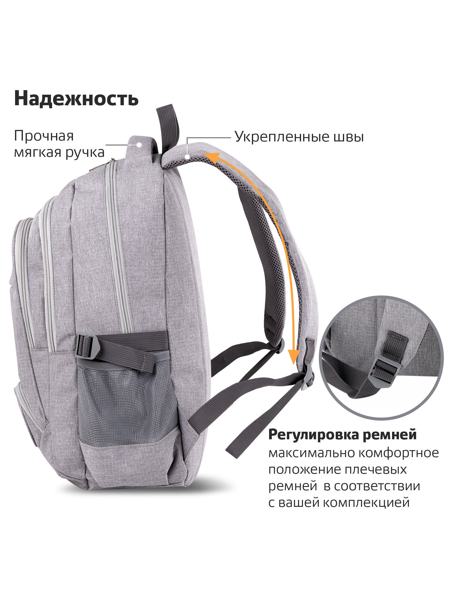 Рюкзак Brauberg - фото 5