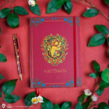 Блокнот Harry Potter Мир Гриффиндора и ручка 80 лист.