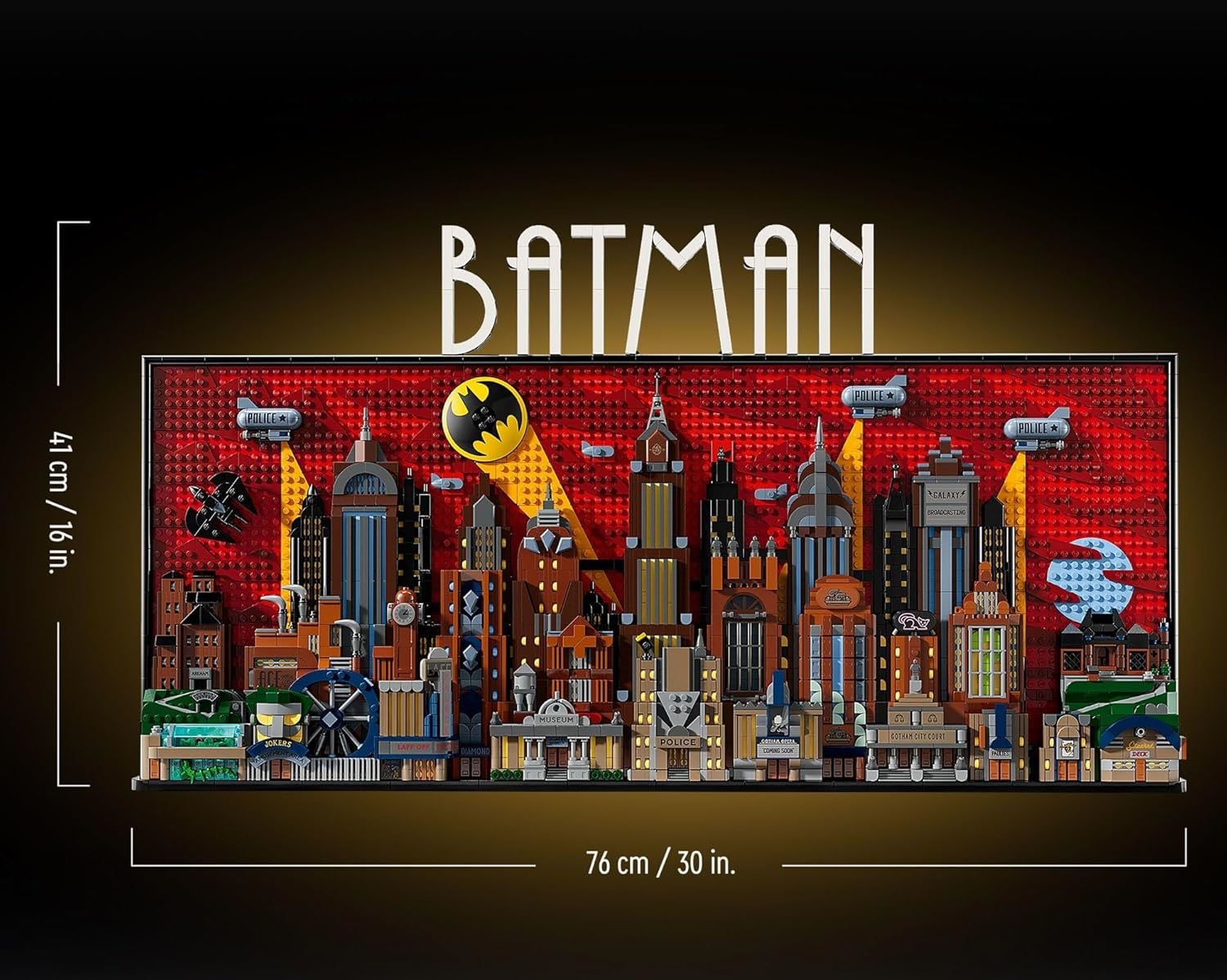 Конструктор LEGO DC Super Heroes Бэтмен: «Готэм-Сити» блочный - фото 14