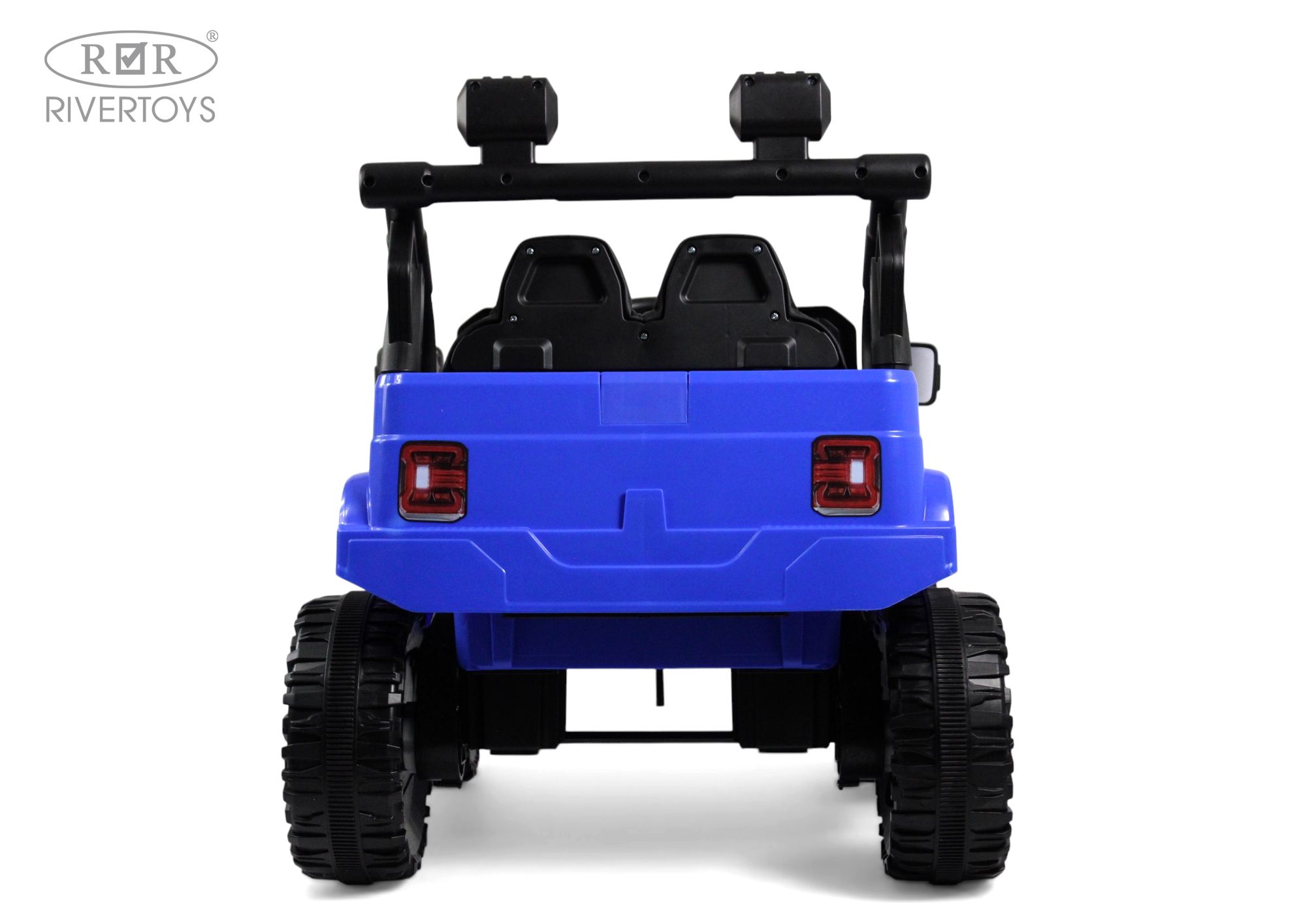 Электромобиль RIVERTOYS М101БХ-BLUE С пультом ДУ - фото 9