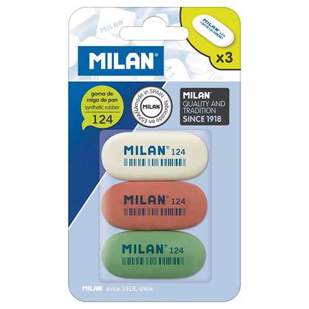 Ластик MILAN 3 шт.