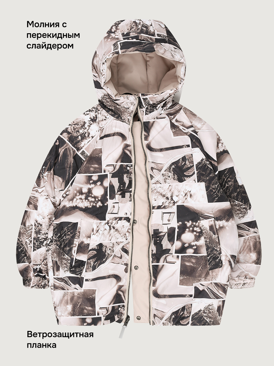 Куртка NIKASTYLE 4м10826 беж - фото 8