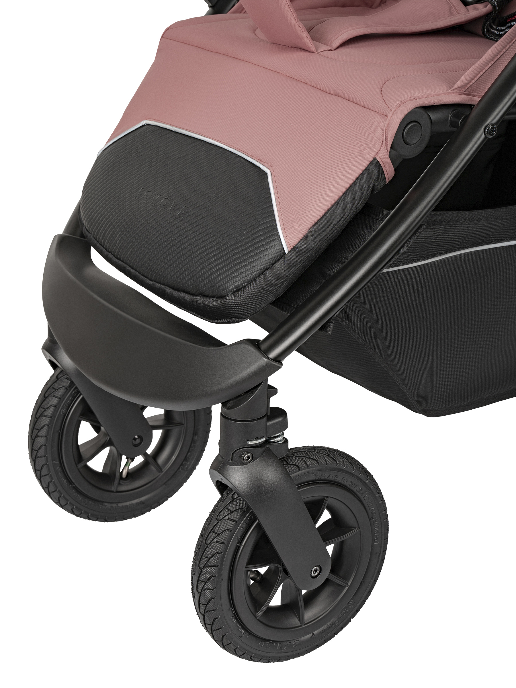 Коляска прогулочная JOVOLA SELENA Air 2025 с сумкой розовый - фото 34