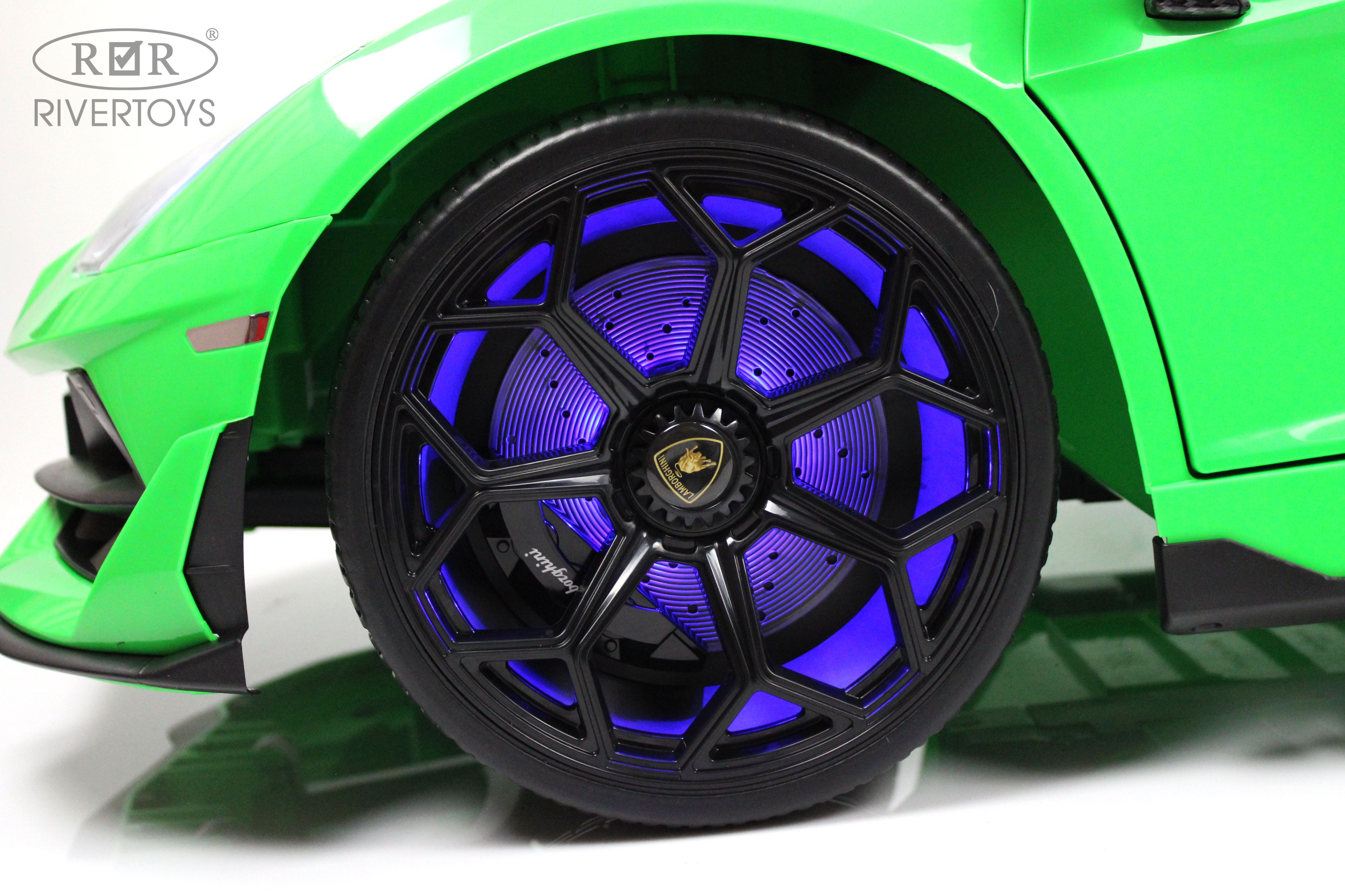 Электромобиль RIVERTOYS A111MP-GREEN С пультом ДУ - фото 7