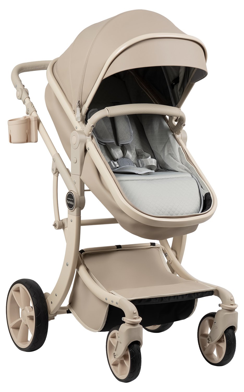 Коляска трансформер Aimile Авантюрист / Adventurer бежевый - фото 5