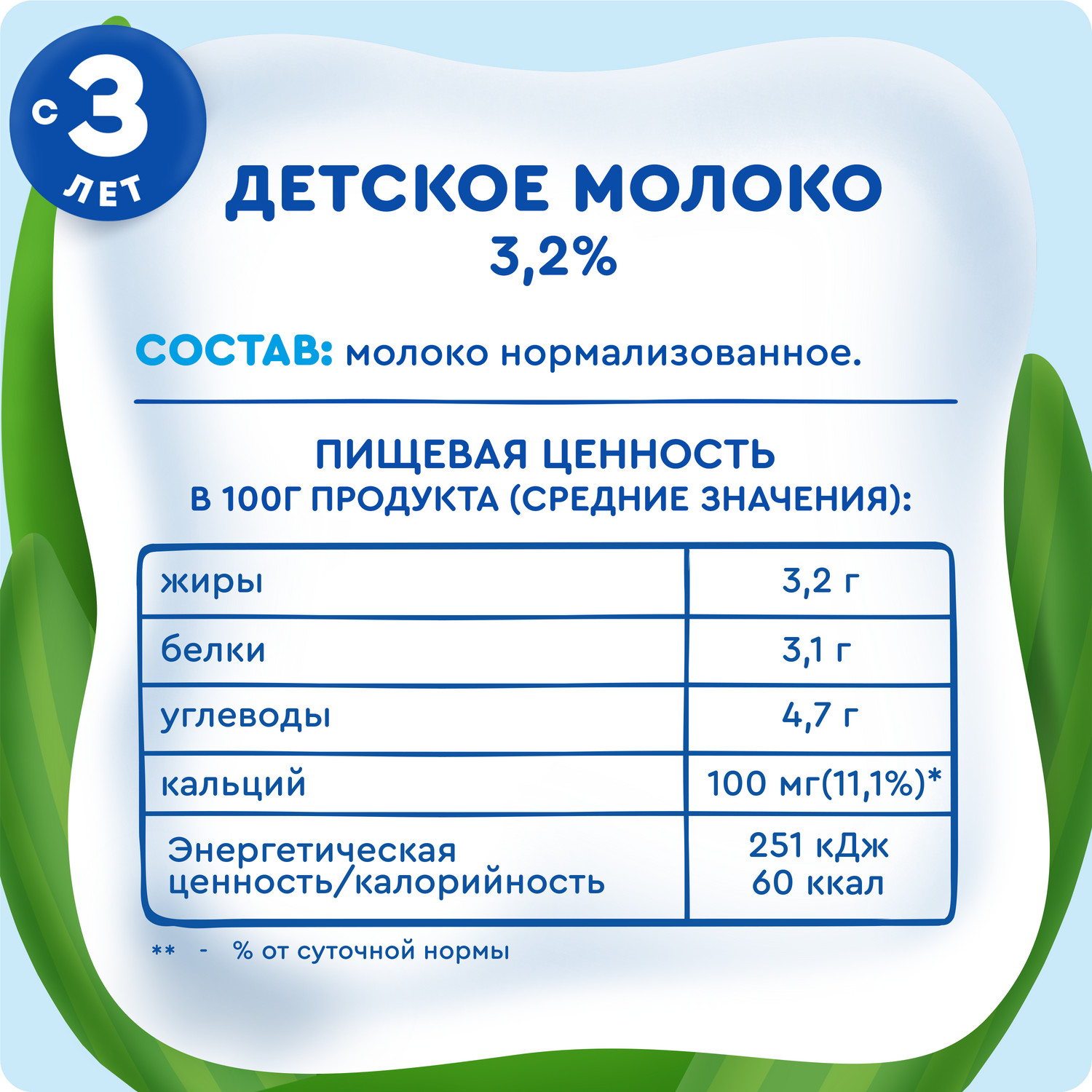 Молоко Агуша 3.2% 0.950г с 3лет - фото 7