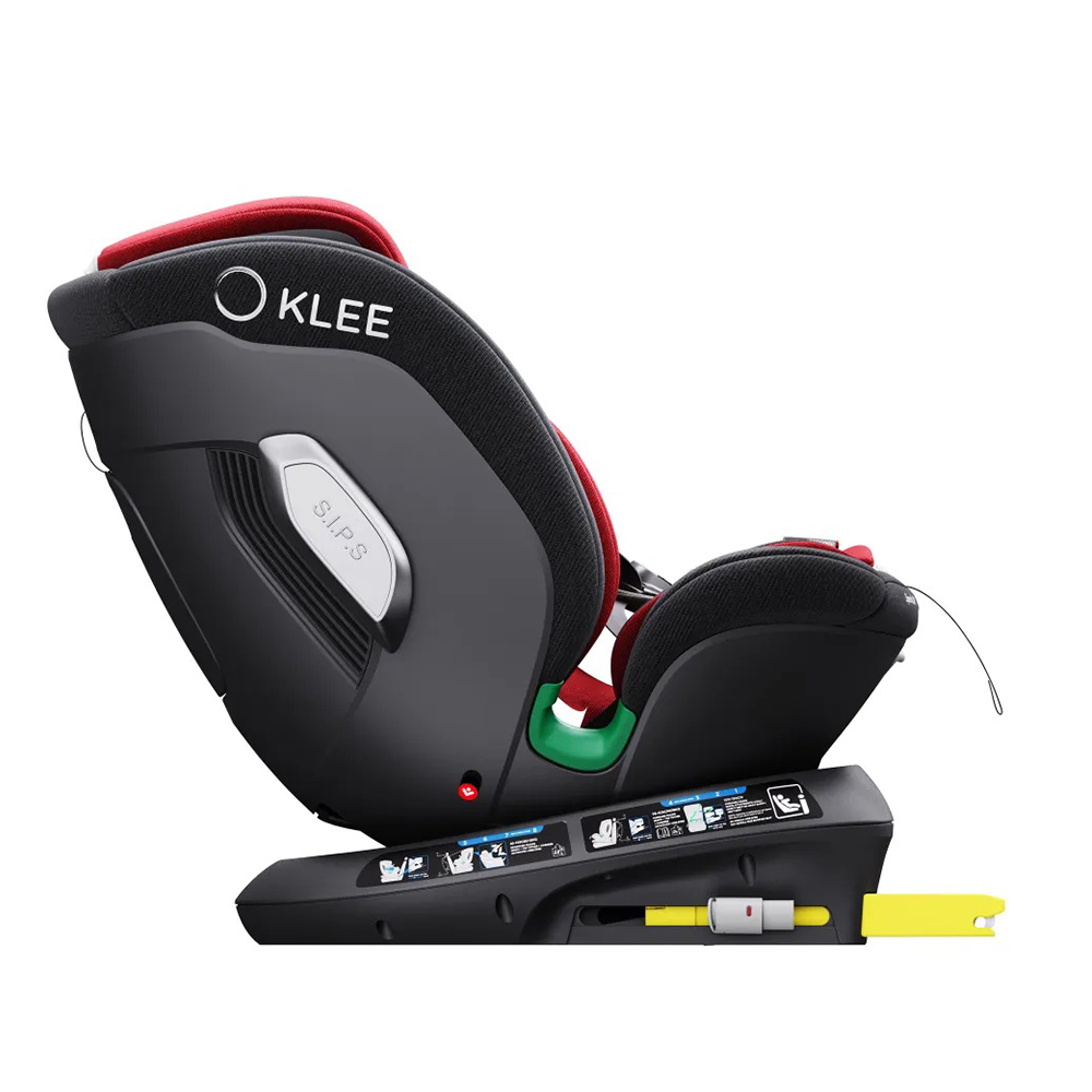 Автокресло KLEE Spark 360 i-Size Isofix 0+/1/2/3 (0-36 кг) красный - фото 3