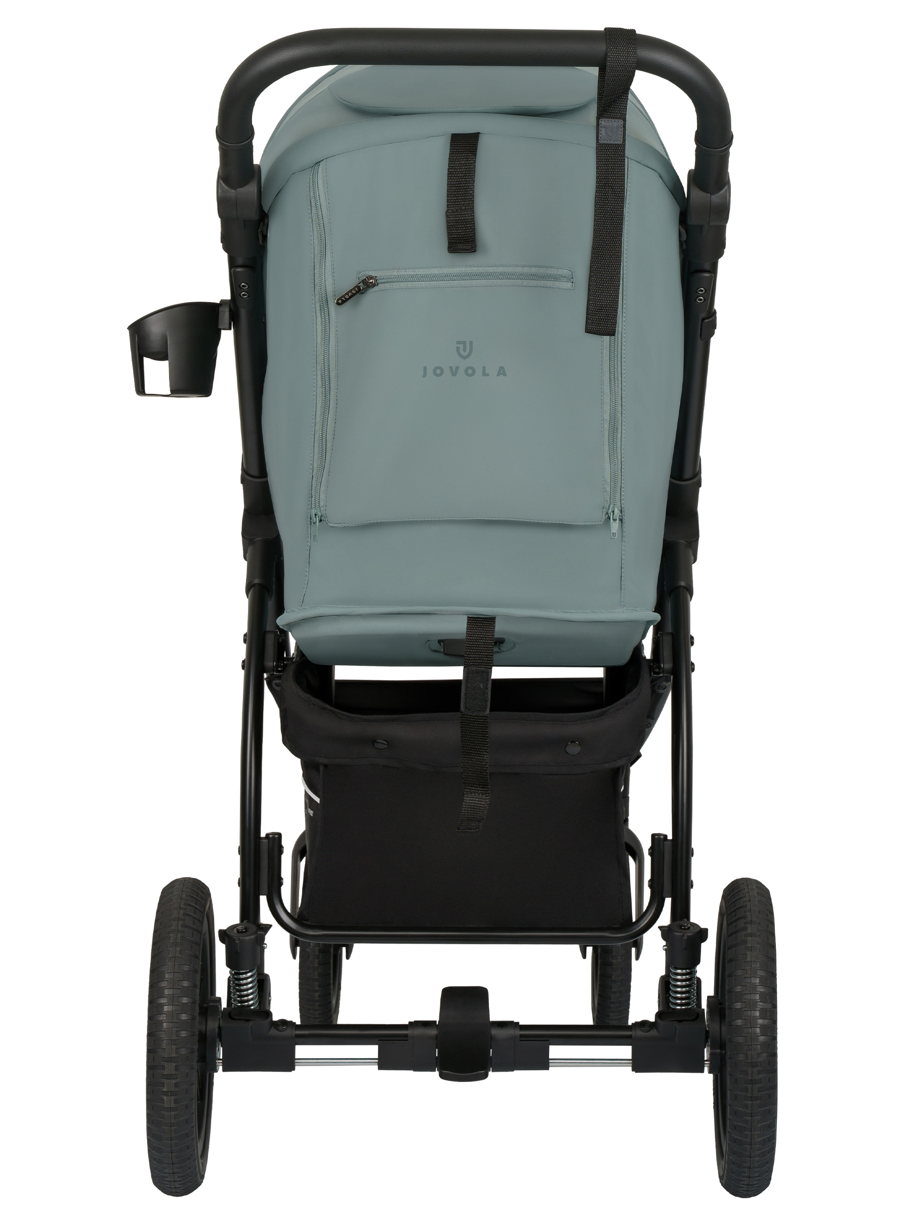 Коляска прогулочная JOVOLA Selena SL, всесезонная зеленый - фото 20