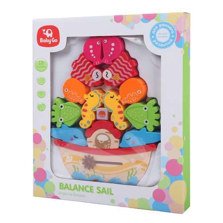 Игрушка BabyGo пирамидка Морской мир