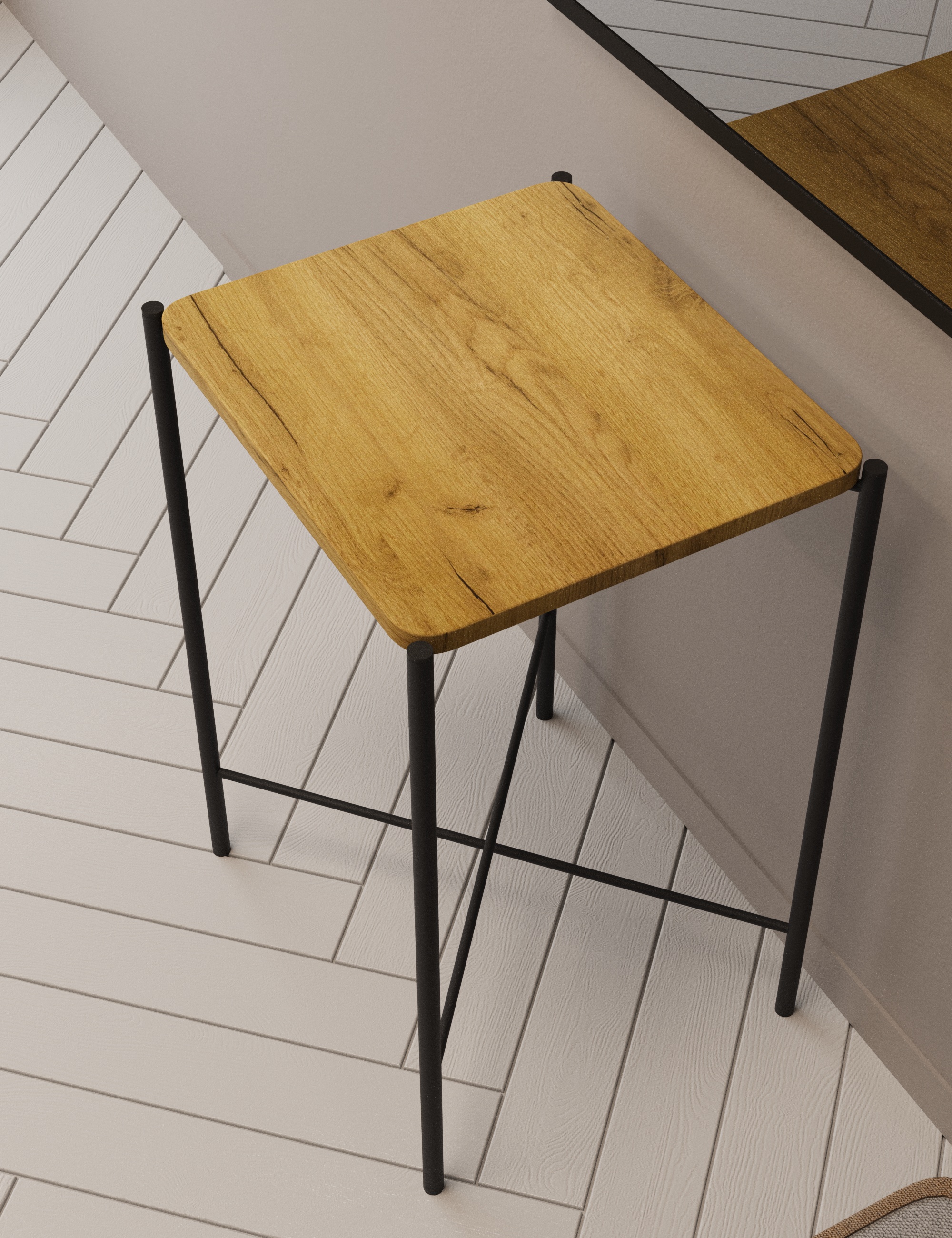 Стол журнальный SLINE Лори Секвойя крем - фото 4