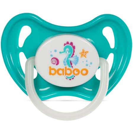 Пустышка BABOO силикон анатомическая от 0 мес.