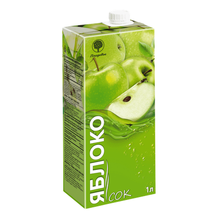 Сок Плодовое яблочный 1 л