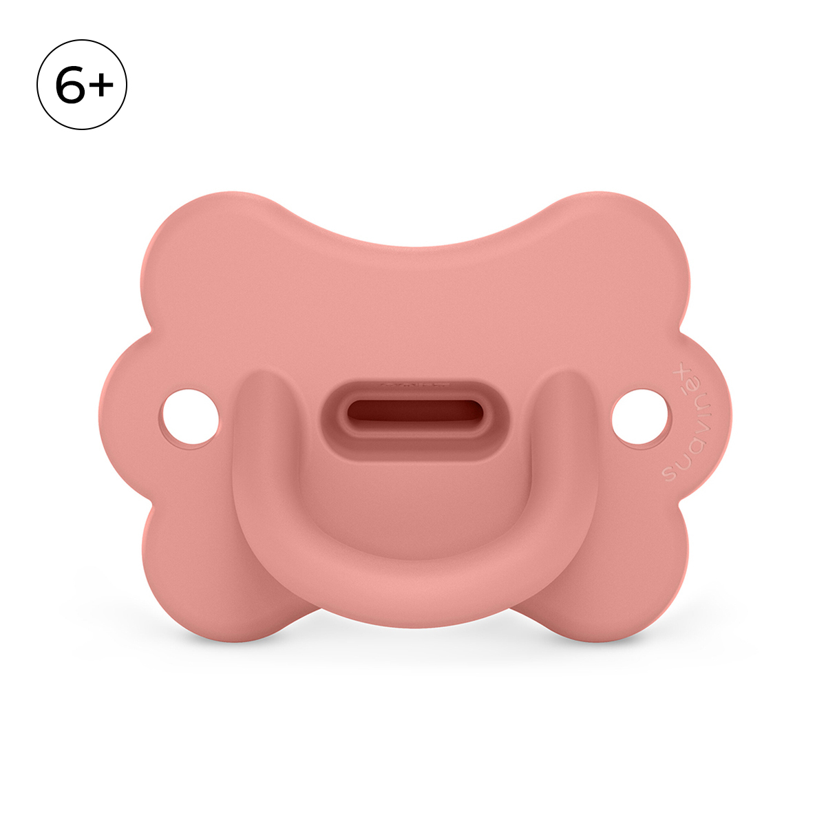 Пустышка Suavinex силикон ортодонтическая от 6 мес. 1 шт. - фото 1
