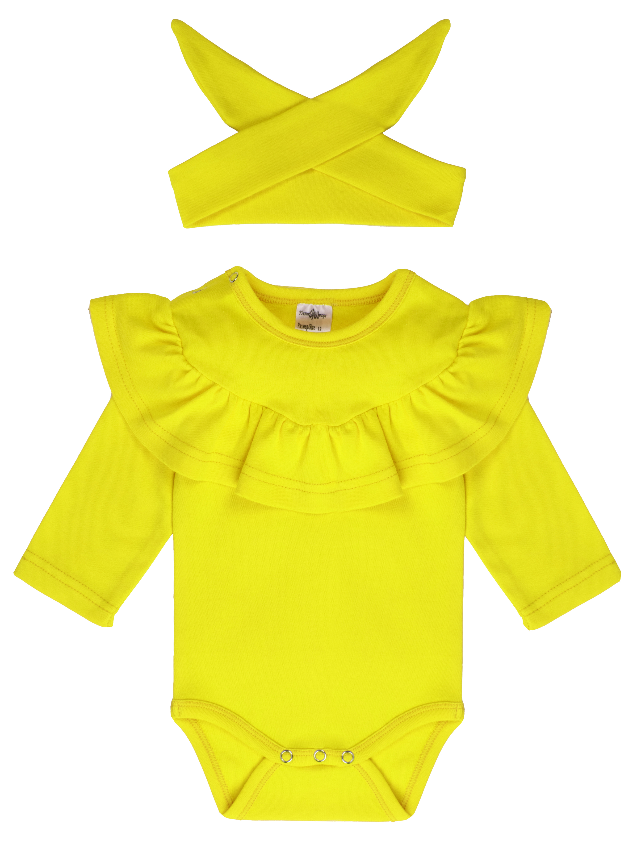 Комплект Югтекстильторг 204-334/Лимонный - фото 2