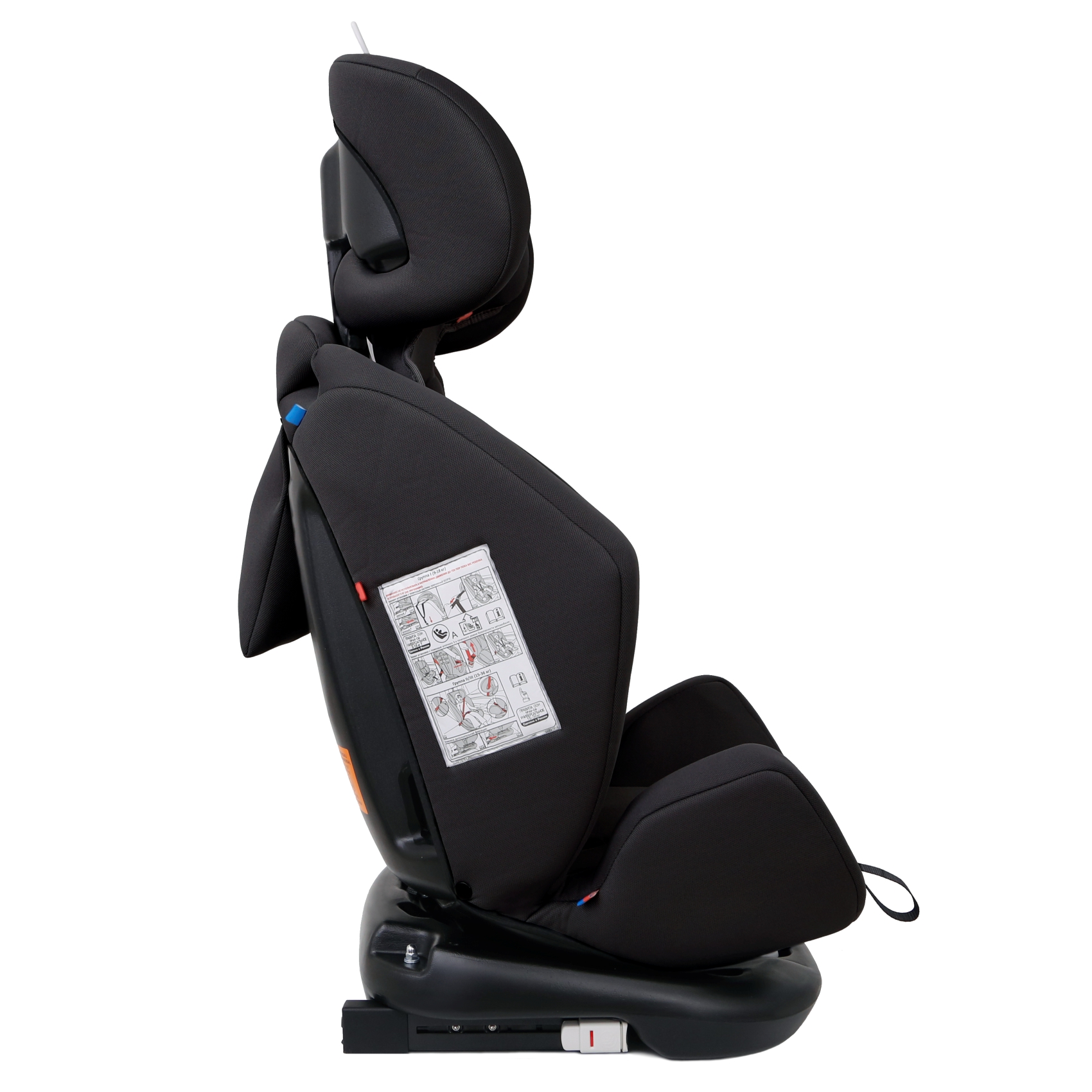 Автокресло Еду-Еду Isofix 0+/1/2/3 (0-36 кг) черный - фото 15