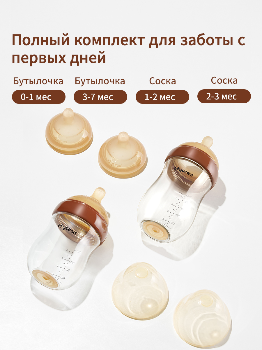 Бутылочка thyseed Anti-Colic 4 шт. - фото 18
