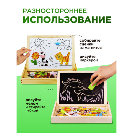 Доска для магнитного рисования Bluepink Hearts