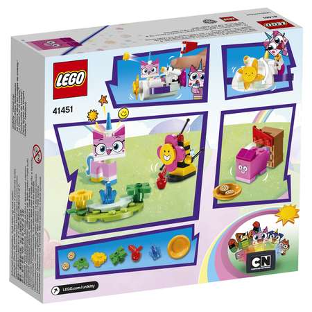 Конструктор LEGO Unikitty Машина-облако Юникитти блочный