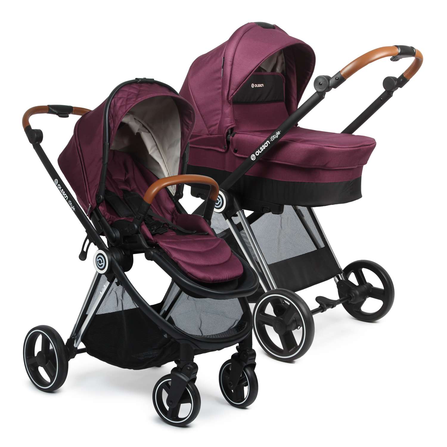 Коляска 2в1 Olsson iStyle Purple - фото 1