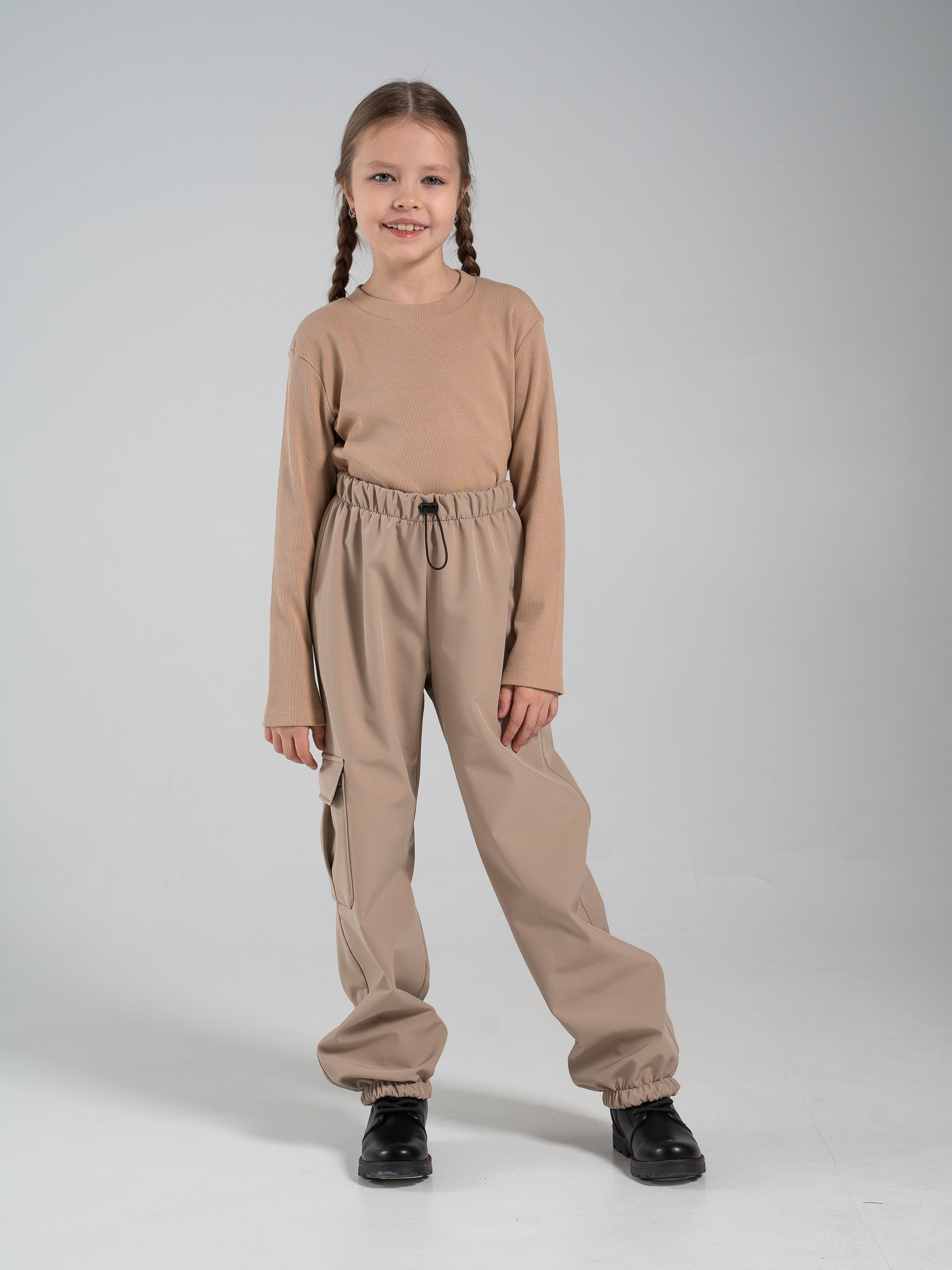 Брюки Nana Perin Kids СофтБр1Латте - фото 5