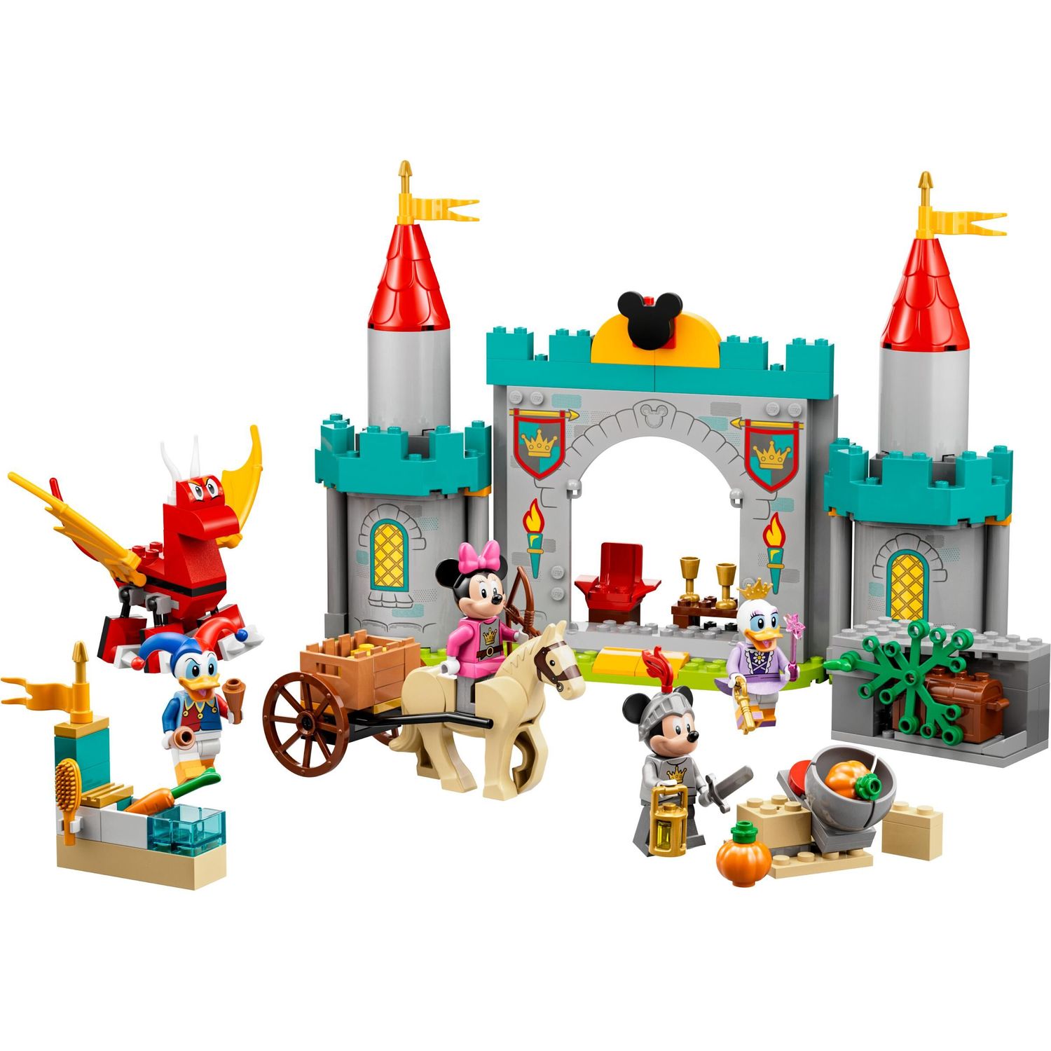 Конструктор LEGO Mickey and Friends Микки защитники замка 215 дет. - фото 2