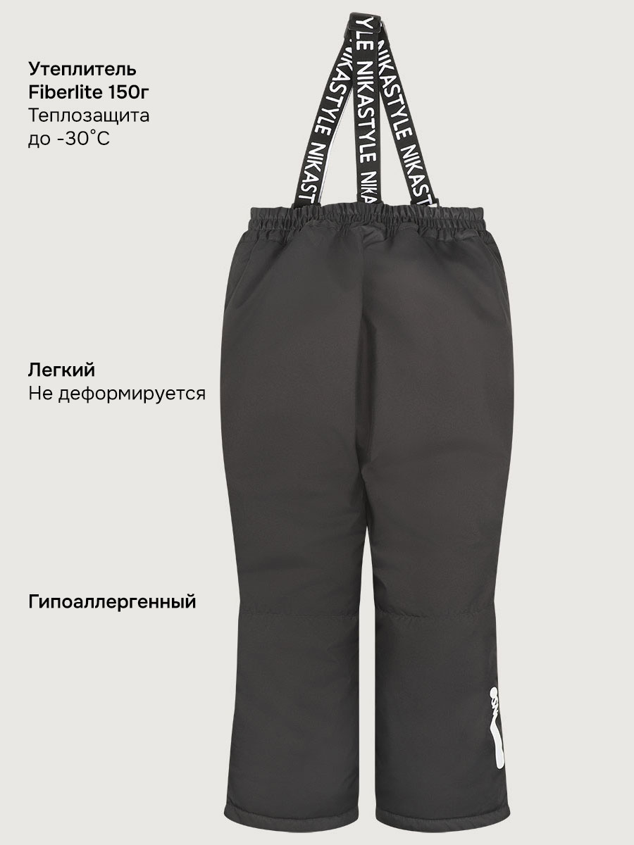 Брюки NIKASTYLE п2з5825 черный - фото 9