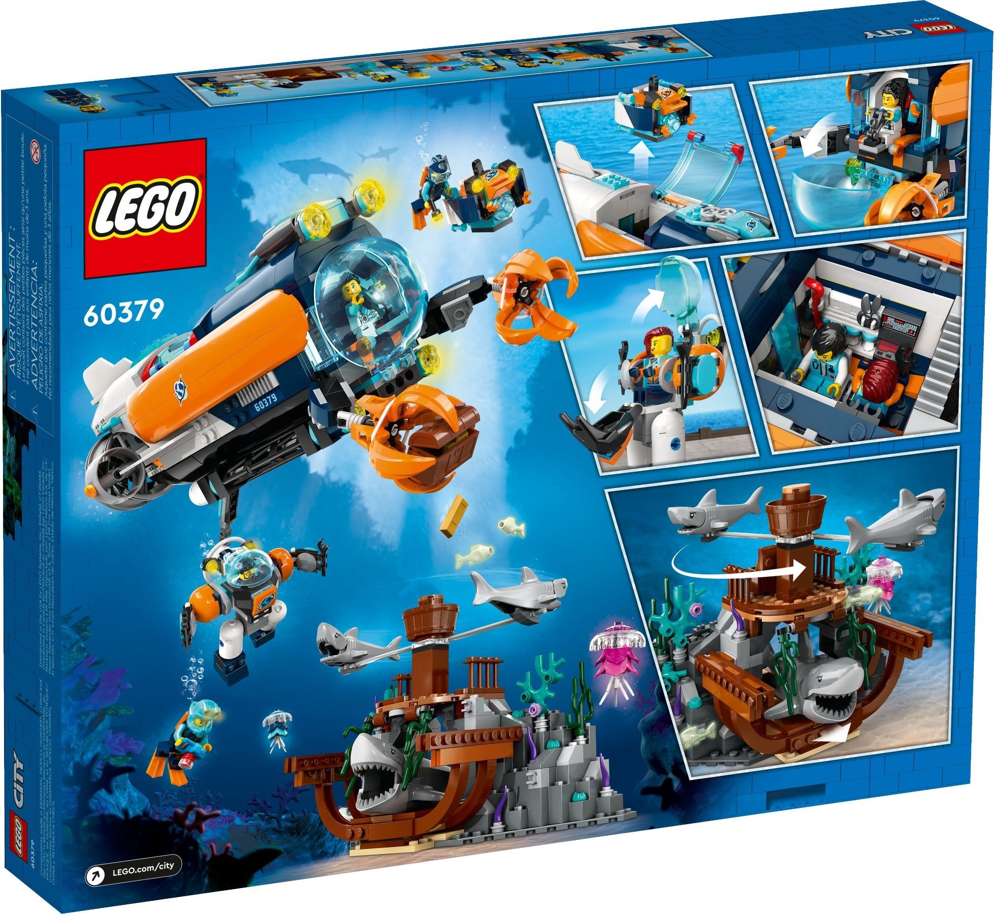 Конструктор LEGO City 60379 842 дет. - фото 11