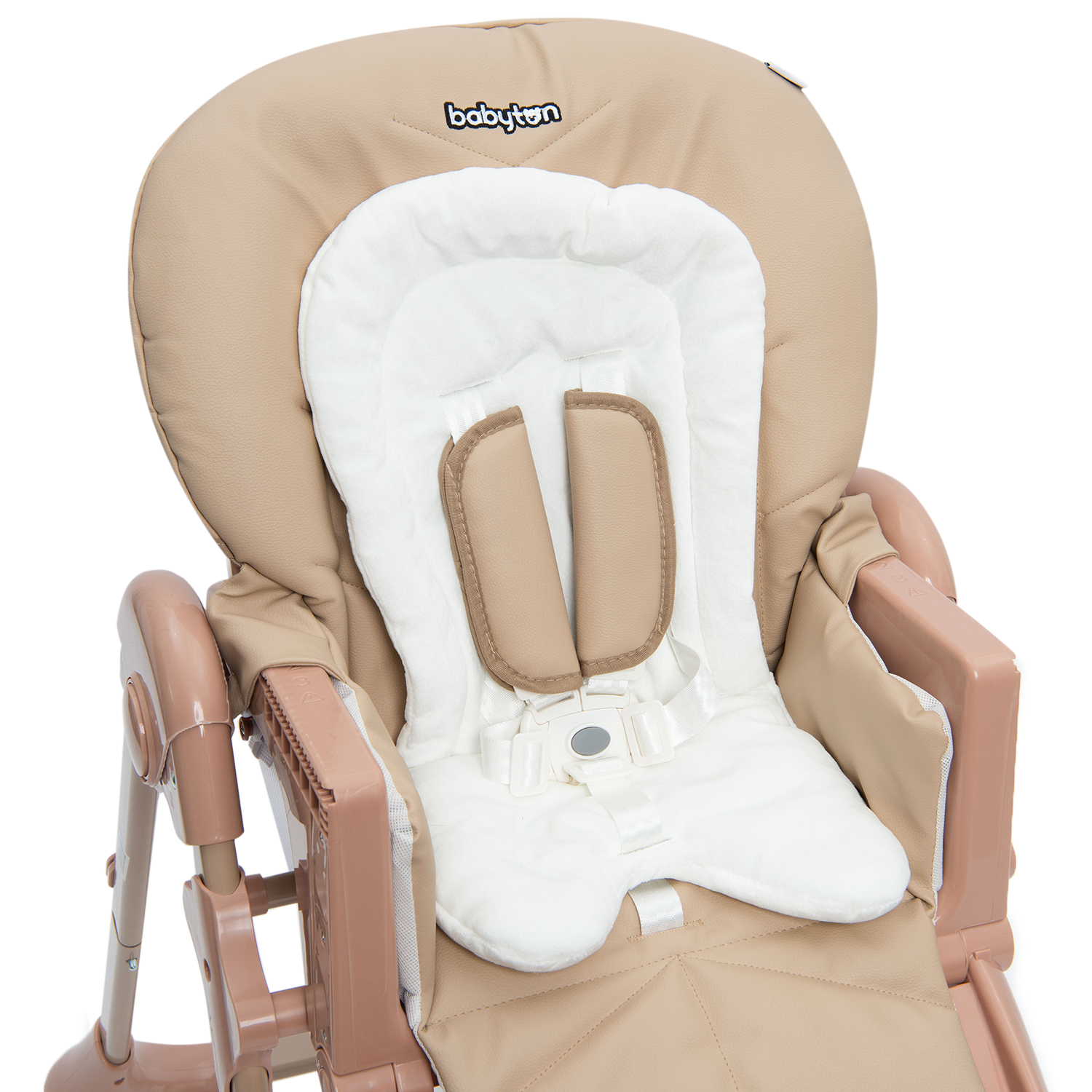 Стульчик для кормления Babyton Optima Eco Beige классический - фото 10