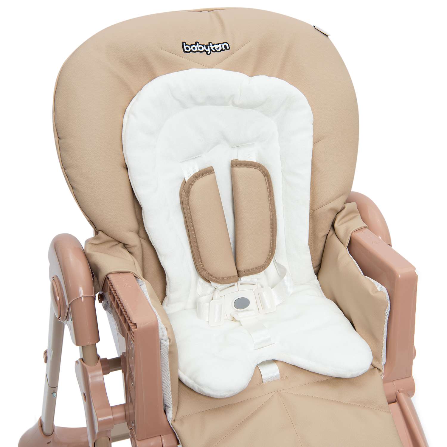 Стульчик для кормления Babyton Optima Eco Beige классический - фото 10