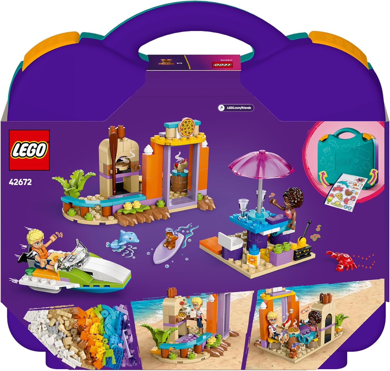 Конструктор LEGO Friends Творческий чемодан 188 дет. - фото 6