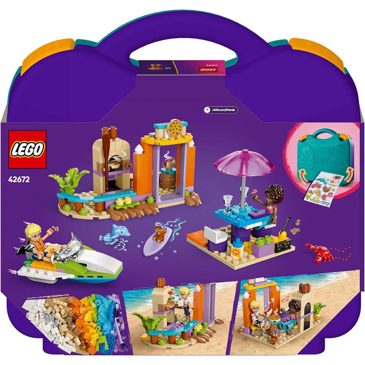 Конструктор LEGO Friends Творческий чемодан блочный - фото 6