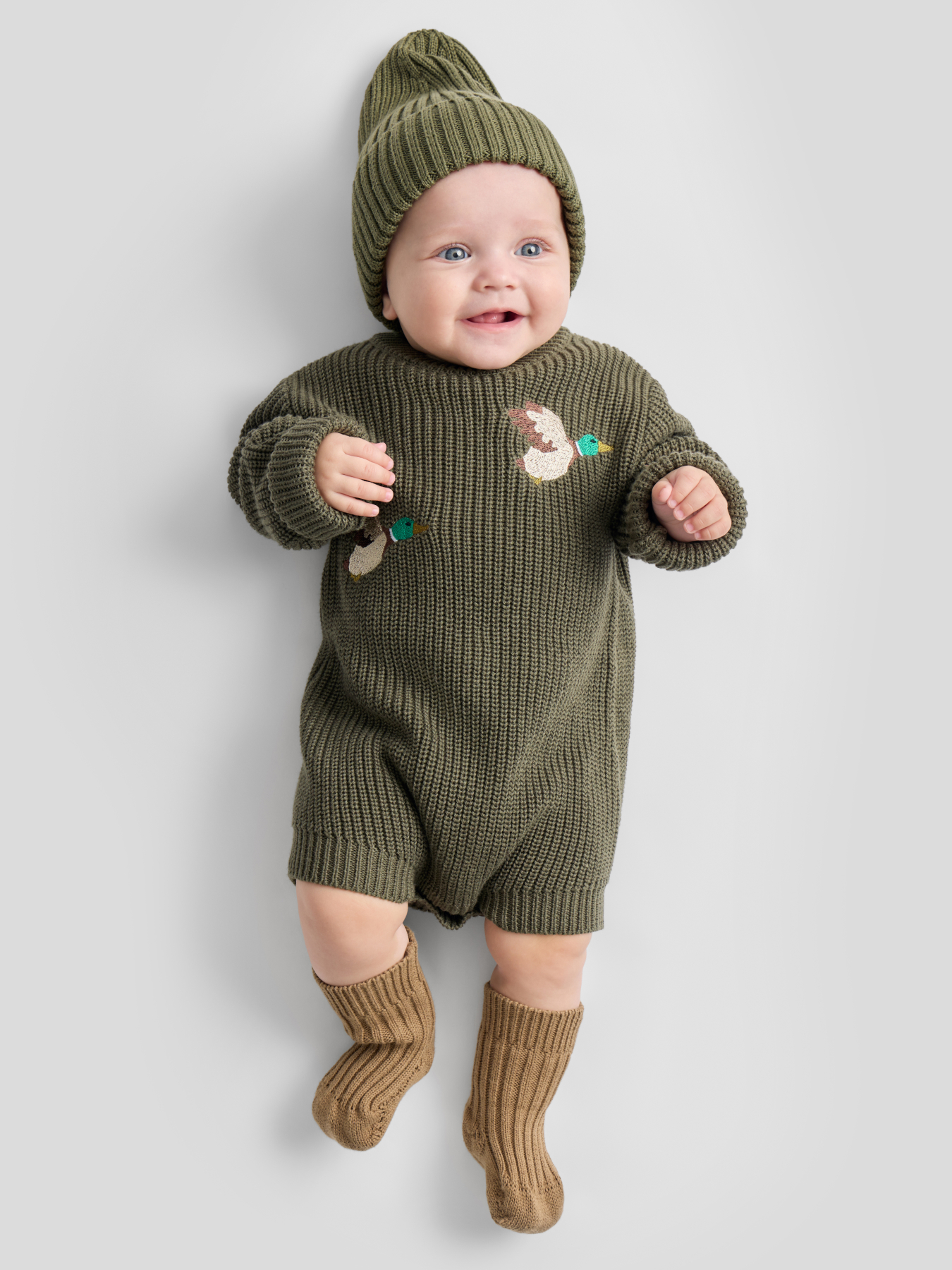 Боди Happy Baby 88346-0_dark-green - фото 1