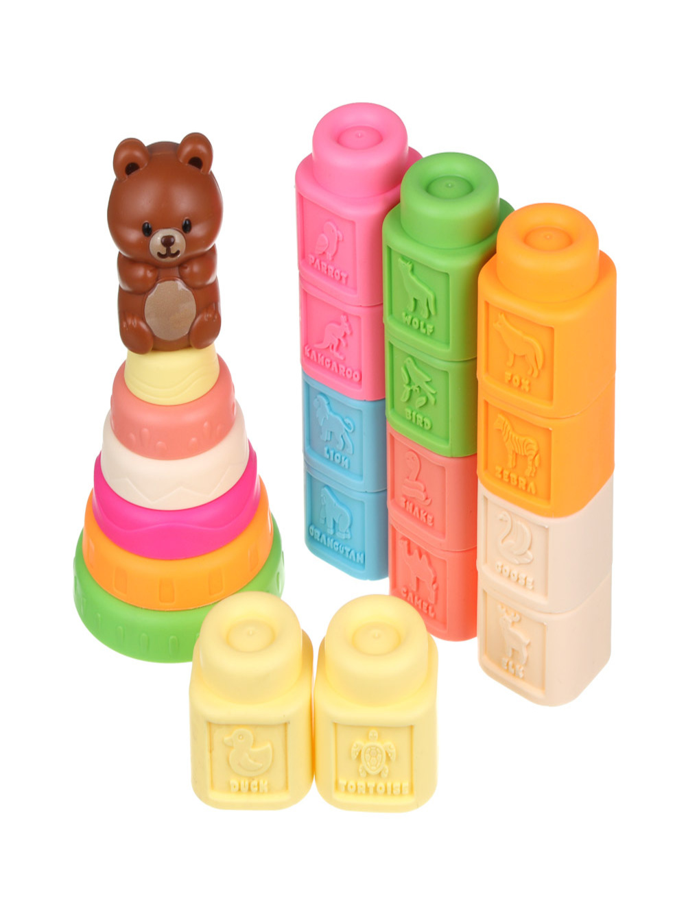 Игрушка Игроленд Мягкие кубики - фото 3
