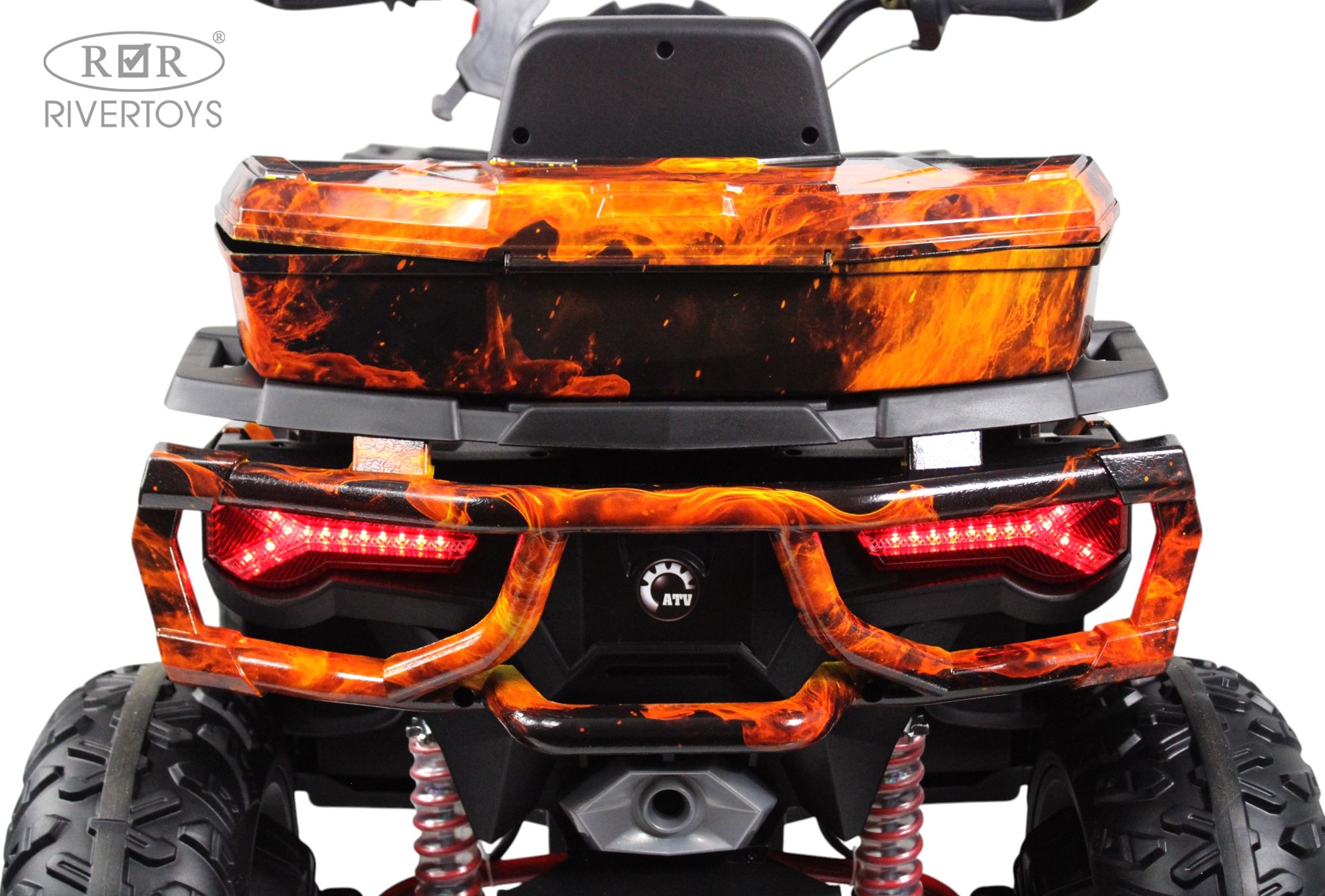 Электромобиль RIVERTOYS Z111ZZ-NEW-FIERY С пультом ДУ - фото 19