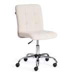 Компьютерное кресло TETCHAIR Фиеста флок молочный