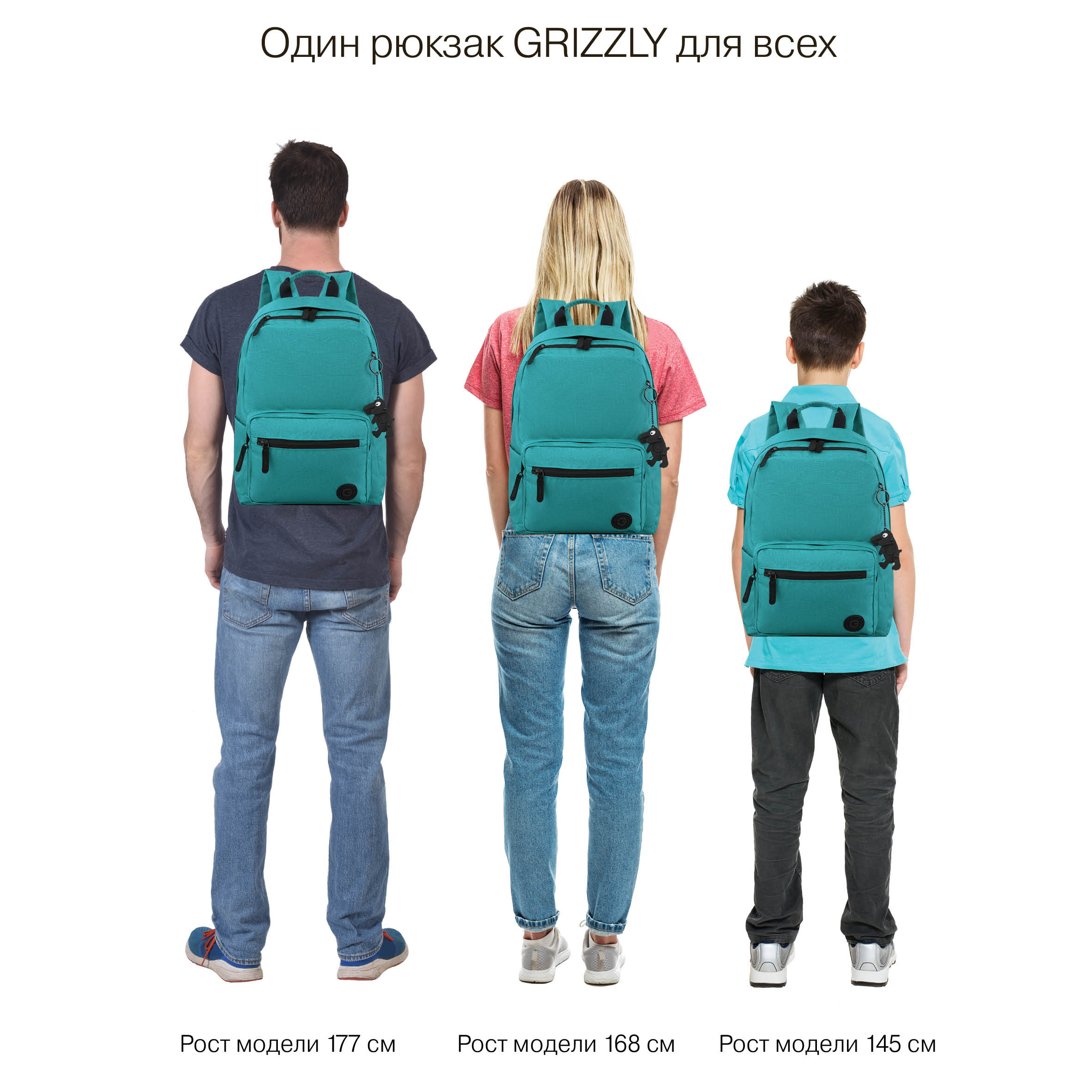 Рюкзак Grizzly городской - фото 14