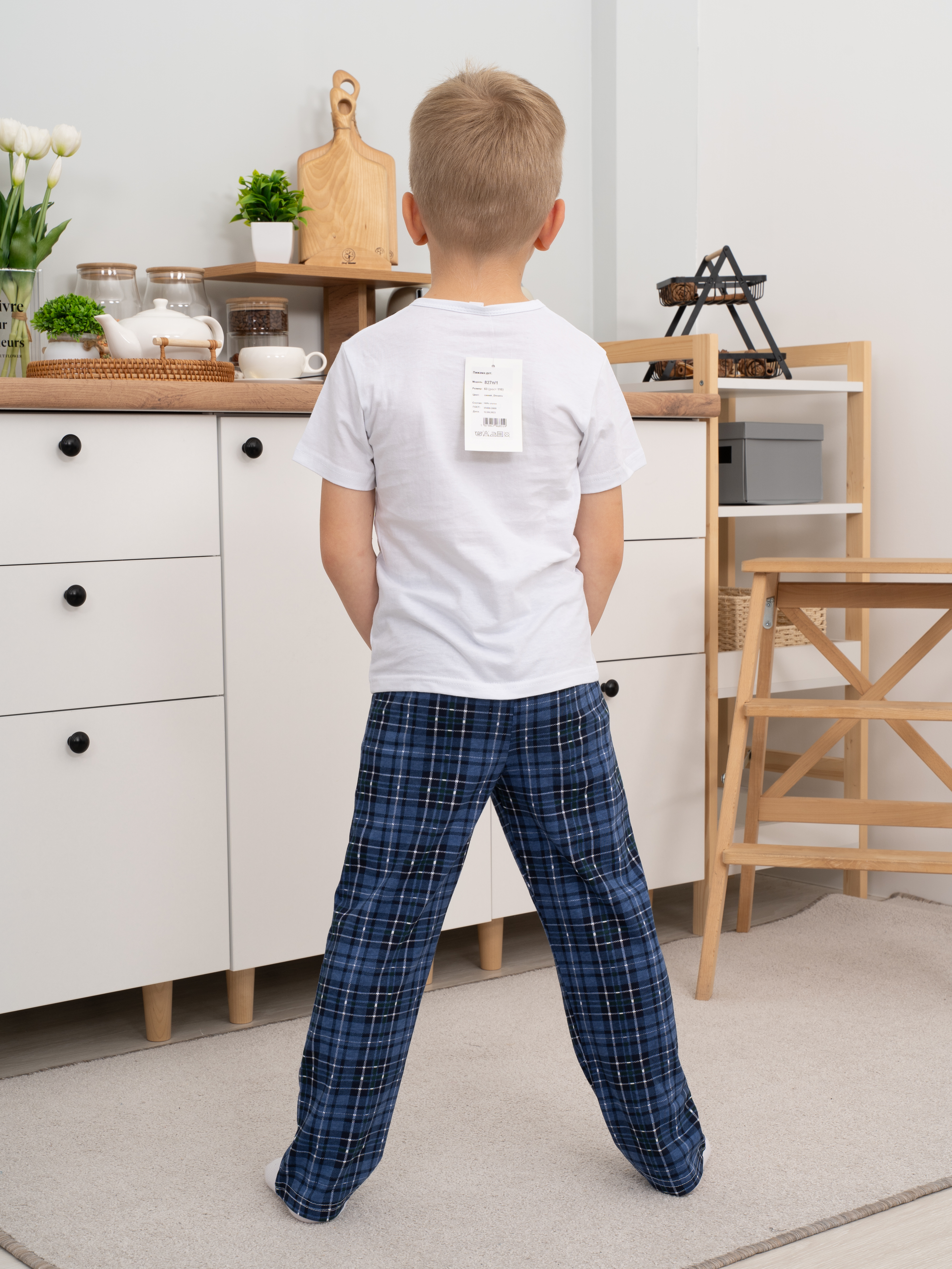 Пижама ULTRA 827п/1 -Ул синий Dreams - фото 31