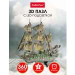 Пазл CubicFun Корабль Летучий Голландец 3D